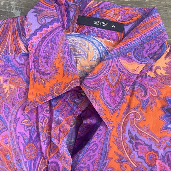 ETRO women’s paisley button down - Picture 4 of 6